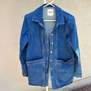 Sezane Will Jacket in Denim Size M